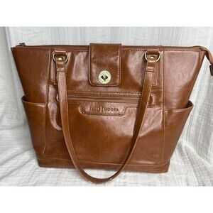 KELLY MOORE CAMERA TOTE BAG- THE ESTHER CAMEL￼
